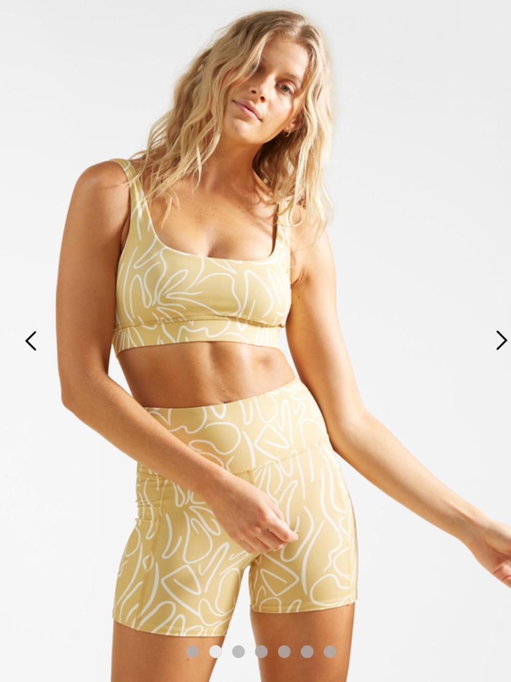 Billabong A/Div Summit 5 Bike Short Sports Bra & Shorts Set
